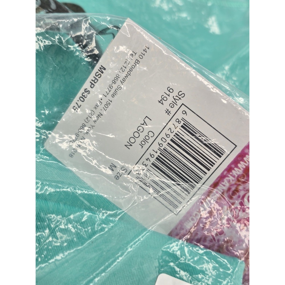 NWT Kanu Surf Women's‎ Breeze Ii Swim Tee - Color Lagoon Teal - Size M - Picture 8 of 9